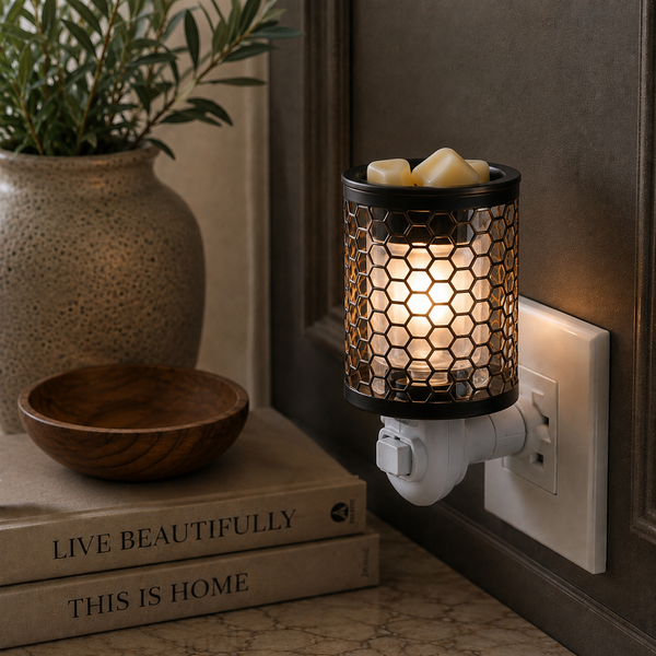 VINTAGE WIRE WALL WAX WARMER
