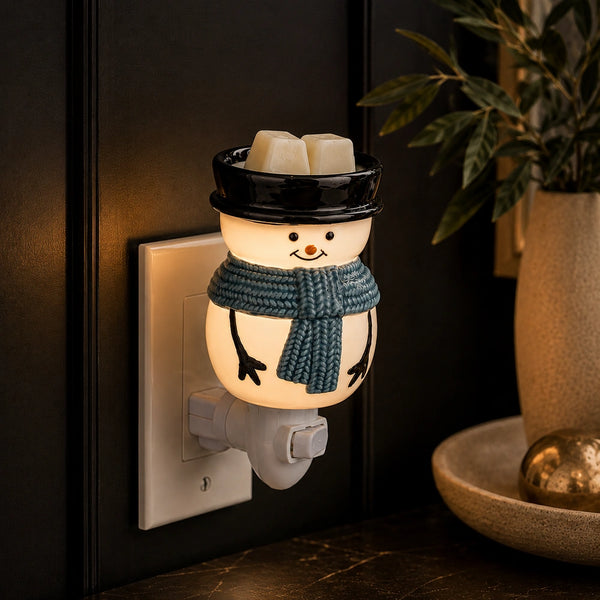 SNOWMAN WALL WAX WARMER