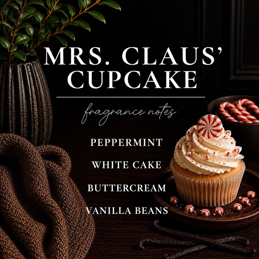 MRS. CLAUS' CUPCAKE