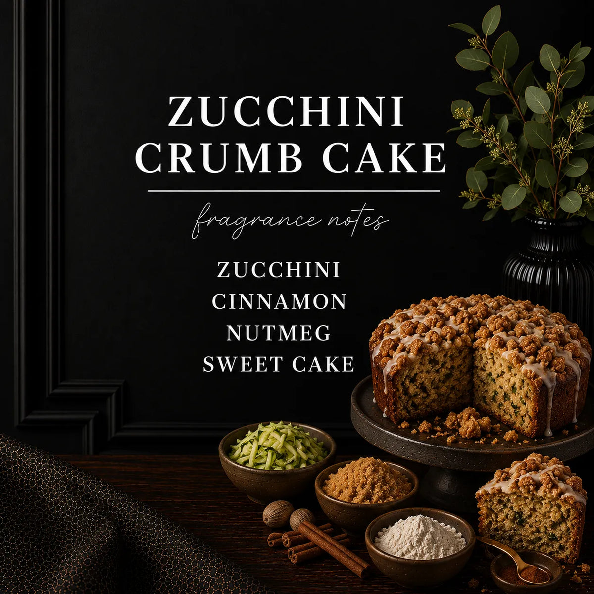 ZUCCHINI CRUMB CAKE